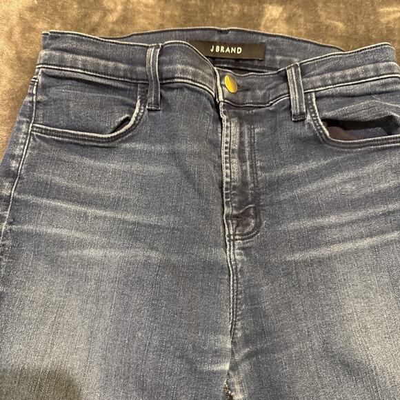 J. Brand Women's Maria Jeans Stretch Denim Blue Dark Wash Size 27 - Picture 6 of 16